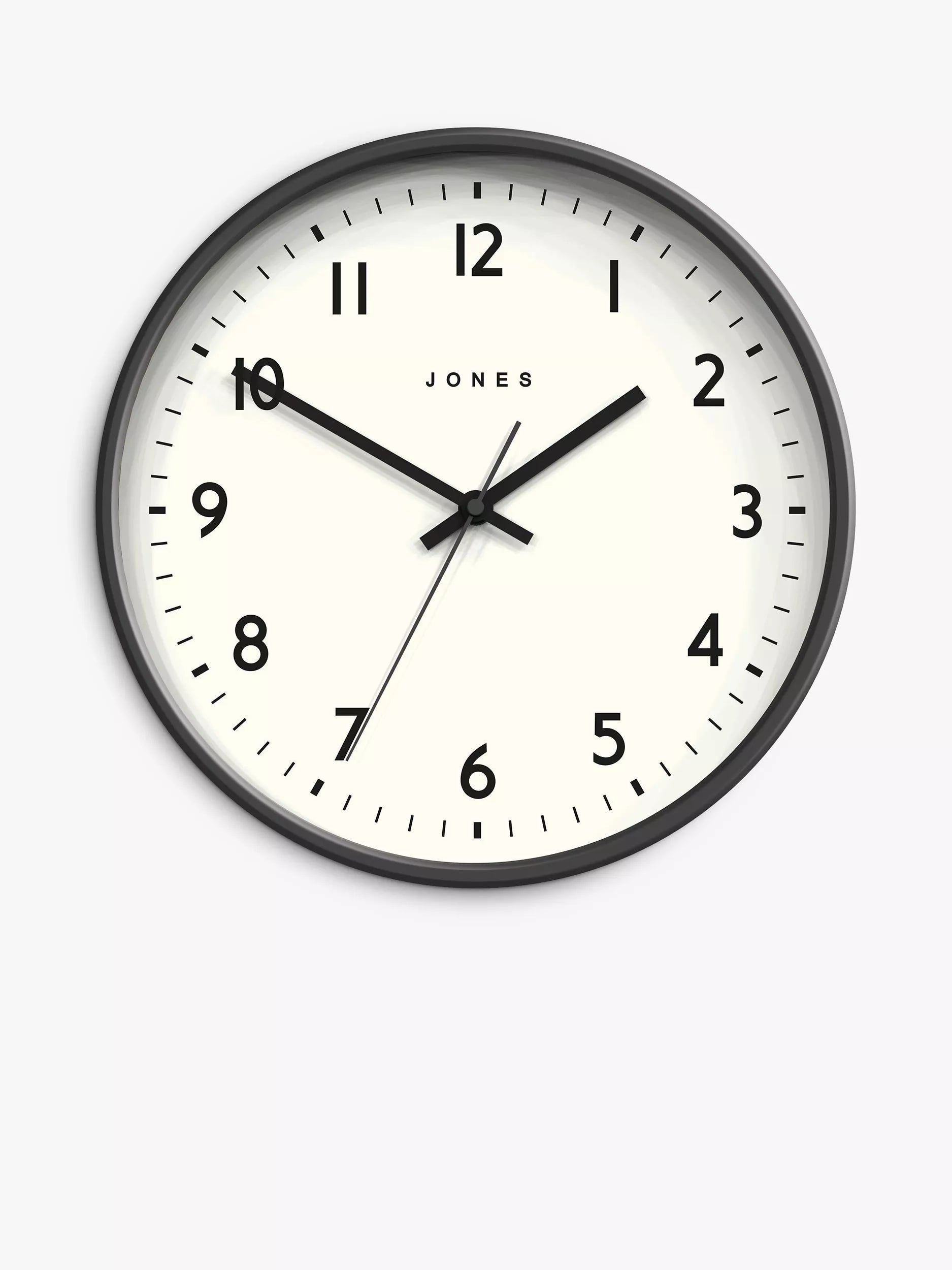 Jones Clocks Jam Analogue Wall Clock 30cm