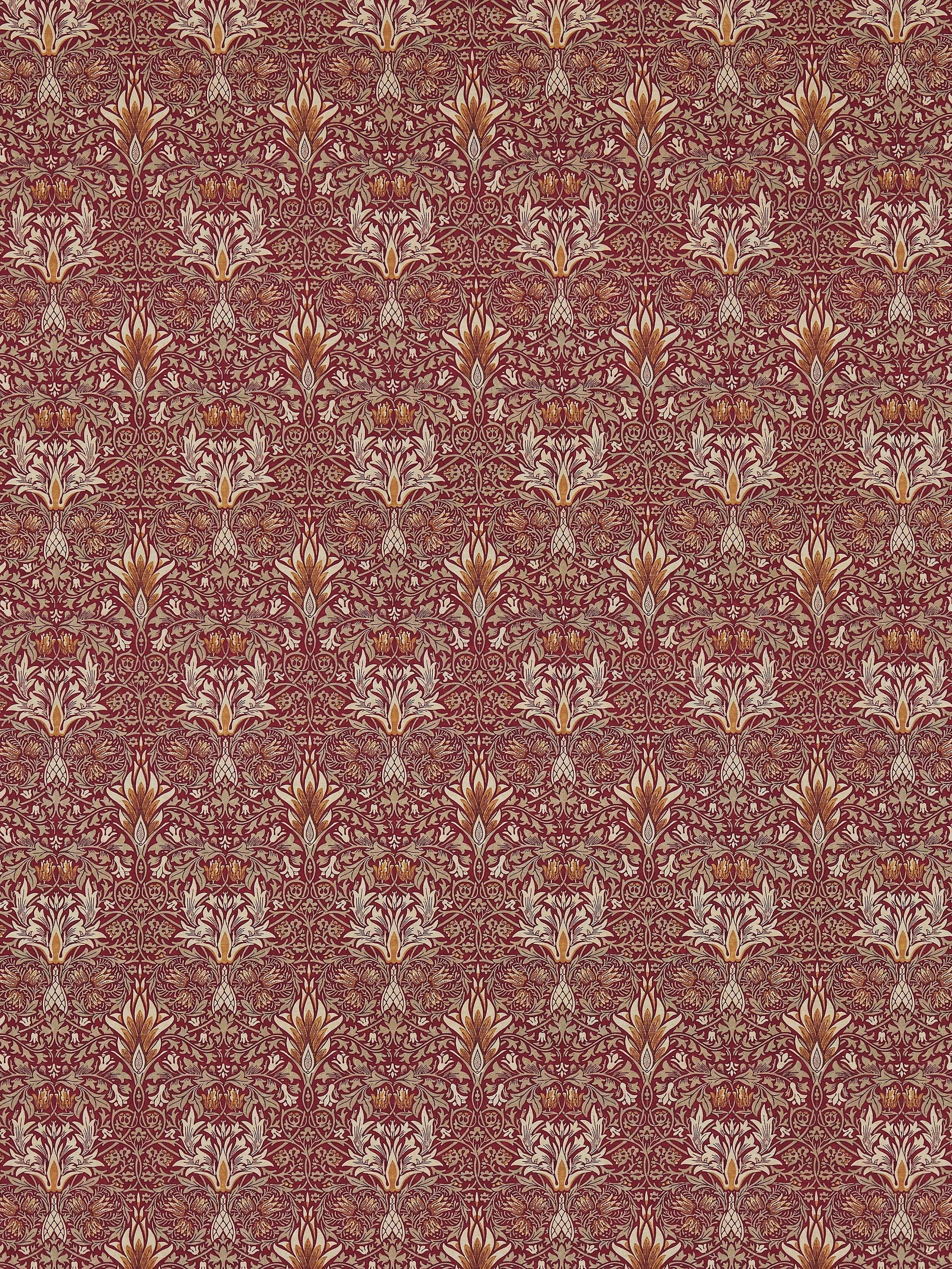 Morris & Co. Snakeshead furnishing fabric, UK version