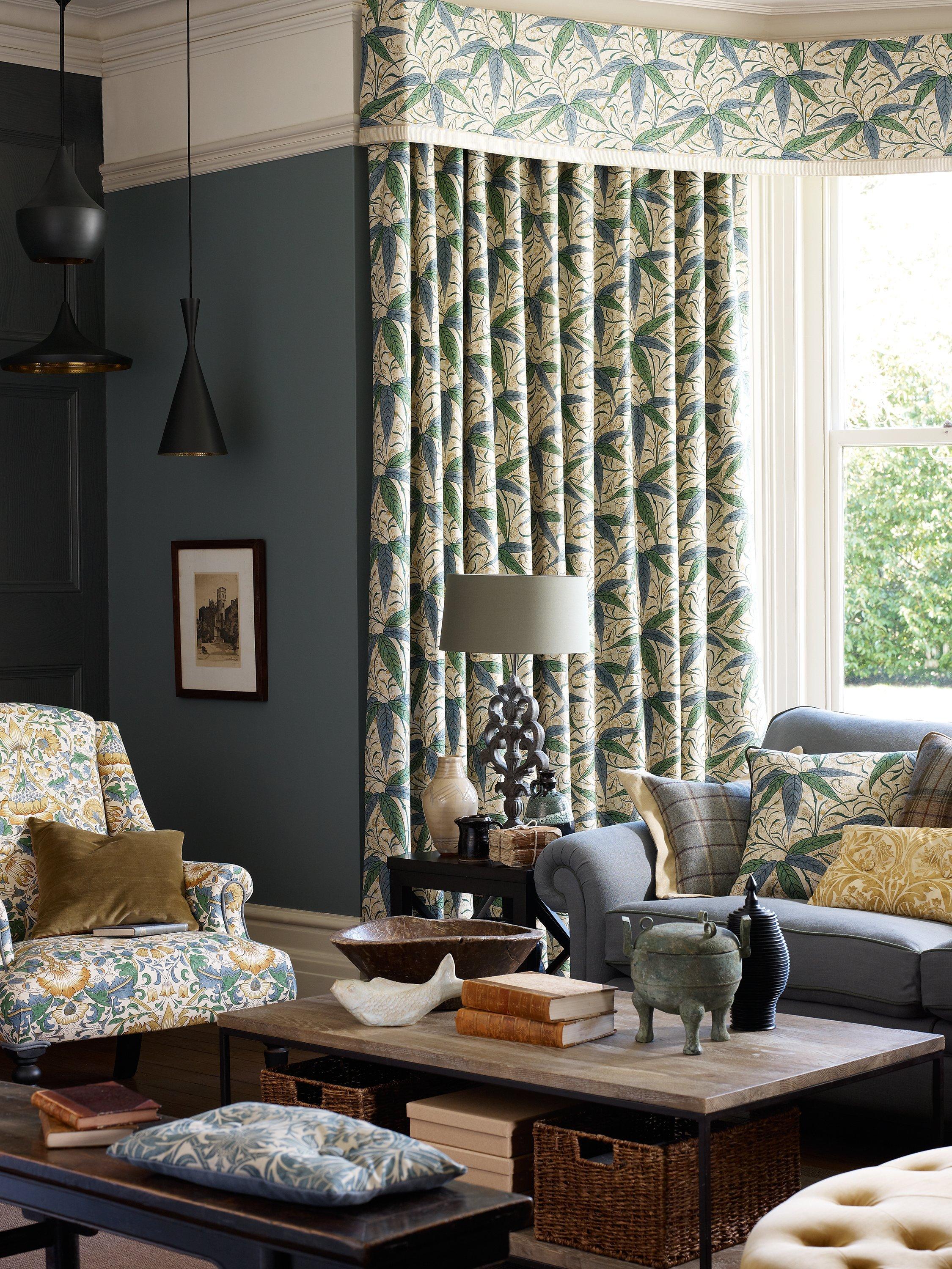 Morris & Co. Bamboo furnishing fabric - British product