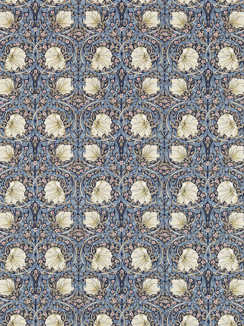 Morris & Co. Pimpernel Print Furnishing Fabric 139cm Width