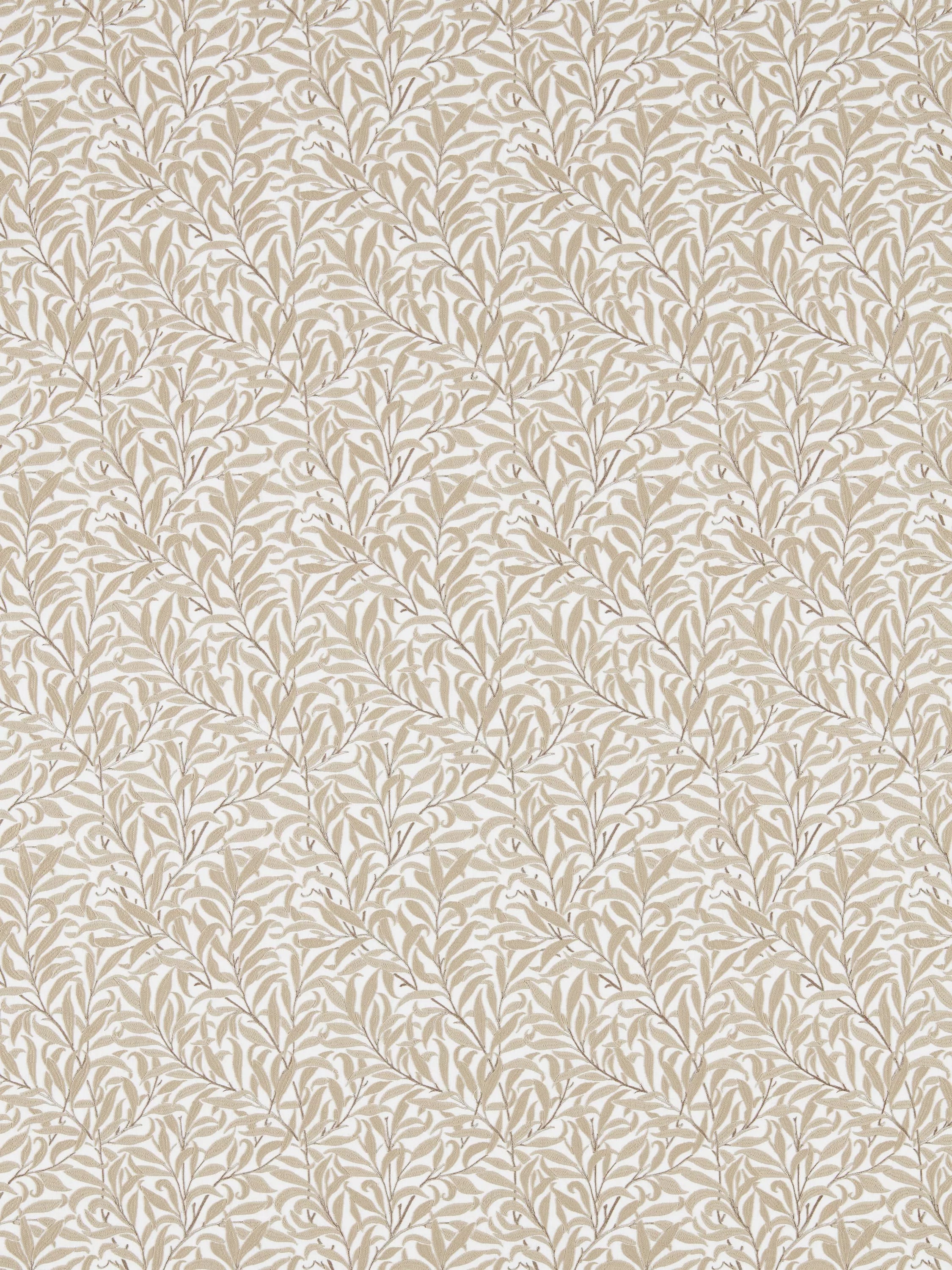 Morris & Co. Willow Boughs embroidered furnishing fabric, UK version