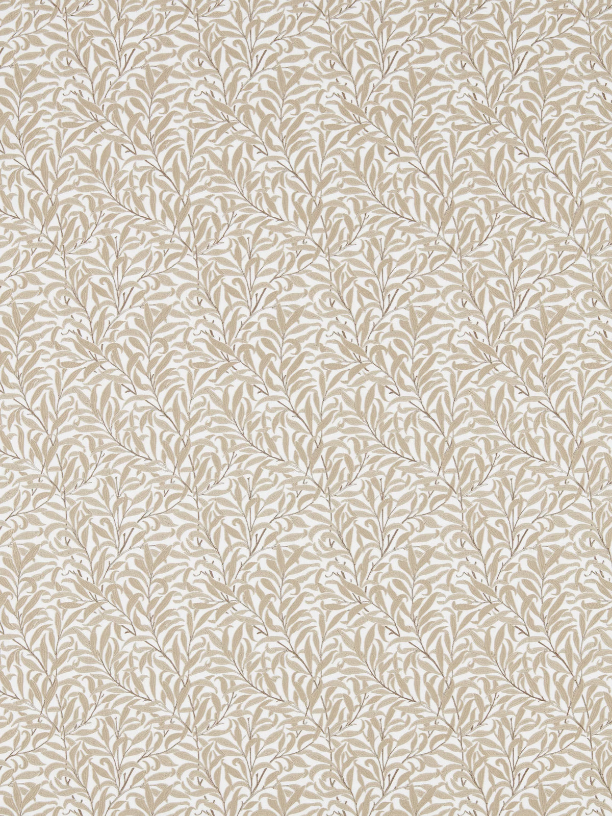 Morris & Co. Willow Boughs embroidered furnishing fabric, UK version