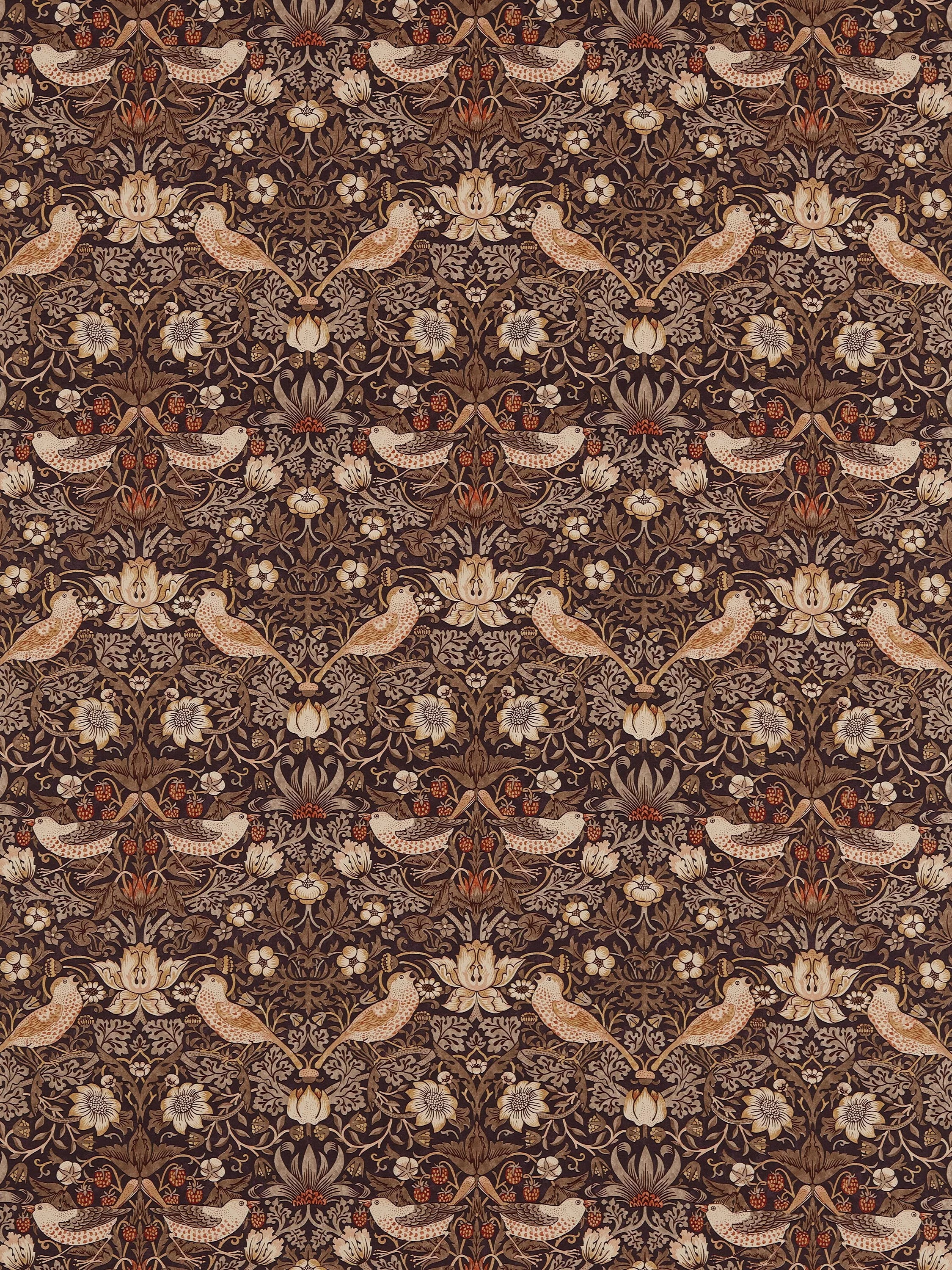 Morris & Co. Strawberry Thief Furnishing Fabric