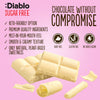 Diablo no added sugar white chocolate bar 75g (British brand)