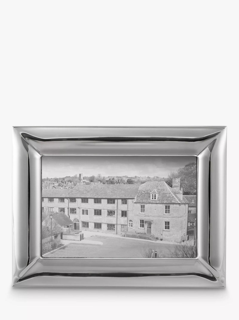 Robert Welch Barrow photo frame 4x6 stainless steel, imported from the UK