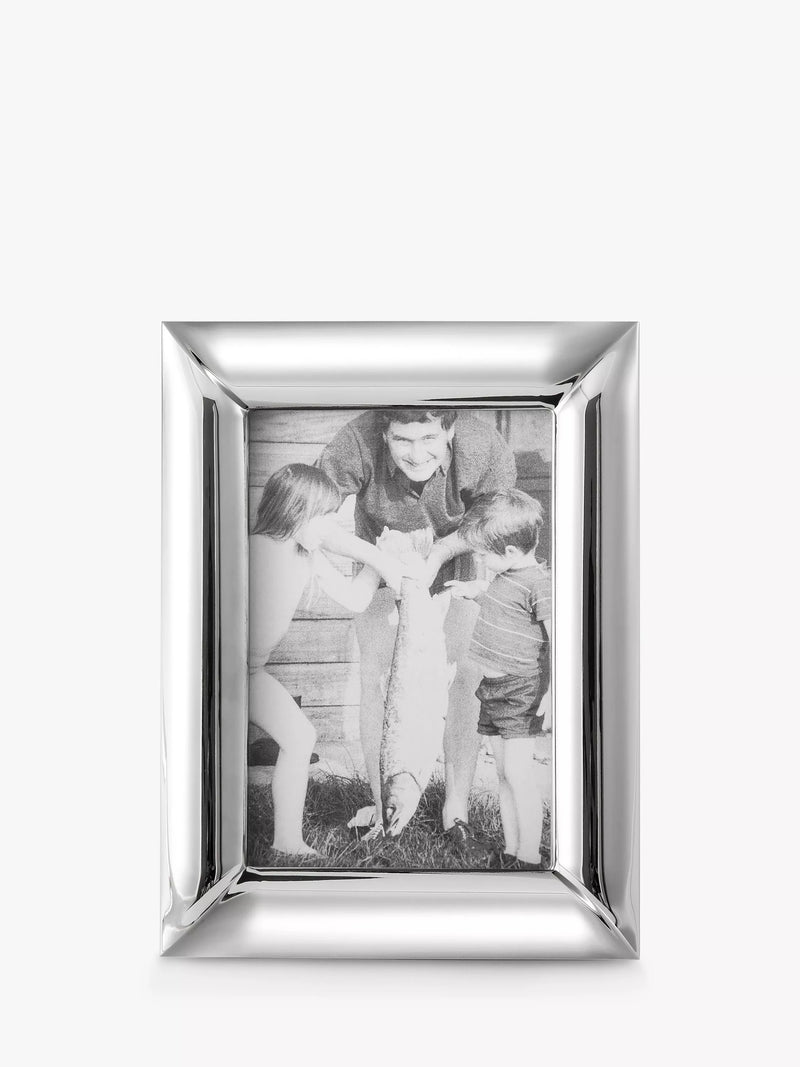 Robert Welch Barrow photo frame 4x6 stainless steel, imported from the UK