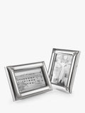 Robert Welch Barrow photo frame 4x6 stainless steel, imported from the UK