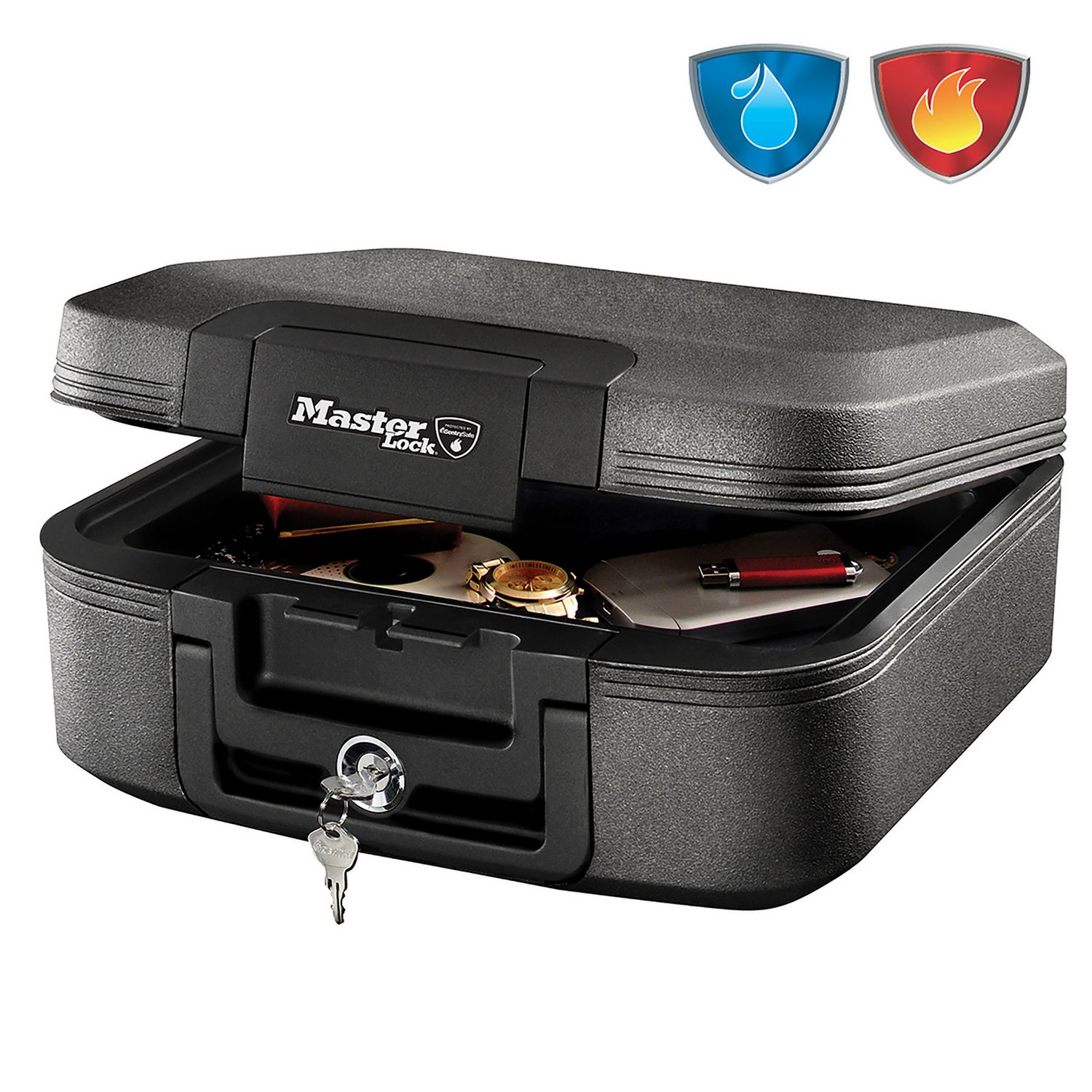 Master Lock fireproof water-resistant safe medium, imported from the UK
