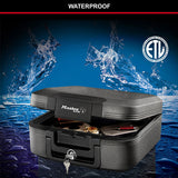 Master Lock fireproof water-resistant safe medium, imported from the UK