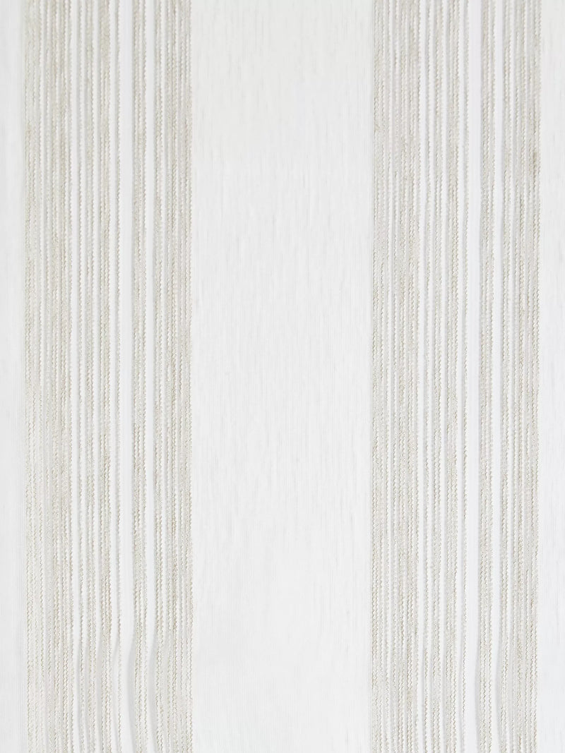 John Lewis fine stripe voile fabric natural 280cm (British brand)