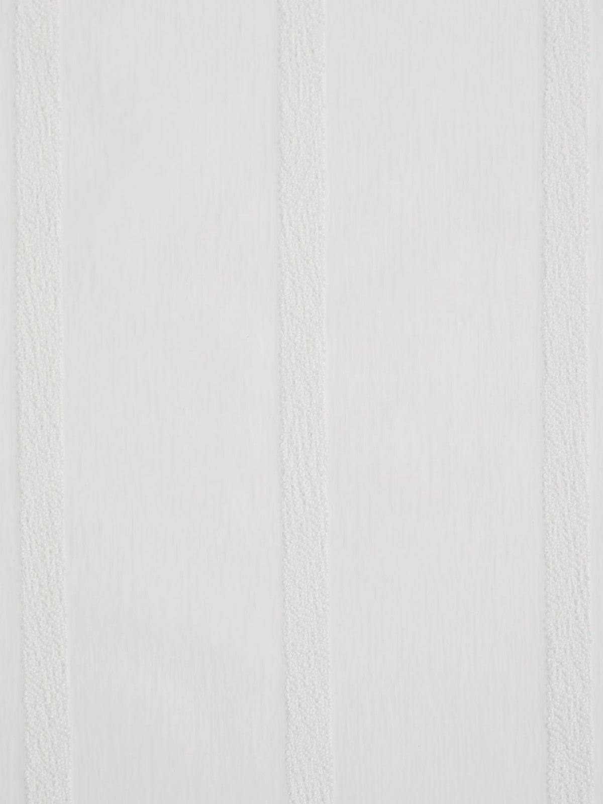 John Lewis voile fabric white woven stripe, imported from the UK