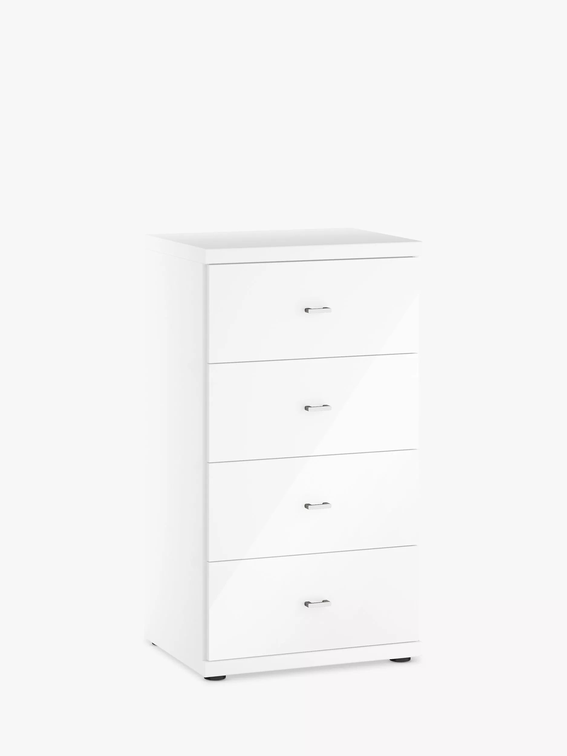 John Lewis Elstra 4 Drawer Glass Front Chest