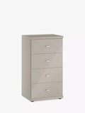 John Lewis Elstra 4 Drawer Glass Front Chest
