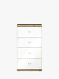 John Lewis glass front chest of drawers (British brand)