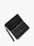Michael Kors Jet Set pebbled leather wristlet purse, UK version