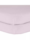 John Lewis GOTS Organic Cotton Fitted Bedside Crib Sheet, Pack of 2, 50 x 83cm