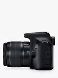 Canon EOS 2000D digital SLR camera with 18-55mm lens, UK version
