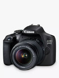 Canon EOS 2000D digital SLR camera with 18-55mm lens, UK version