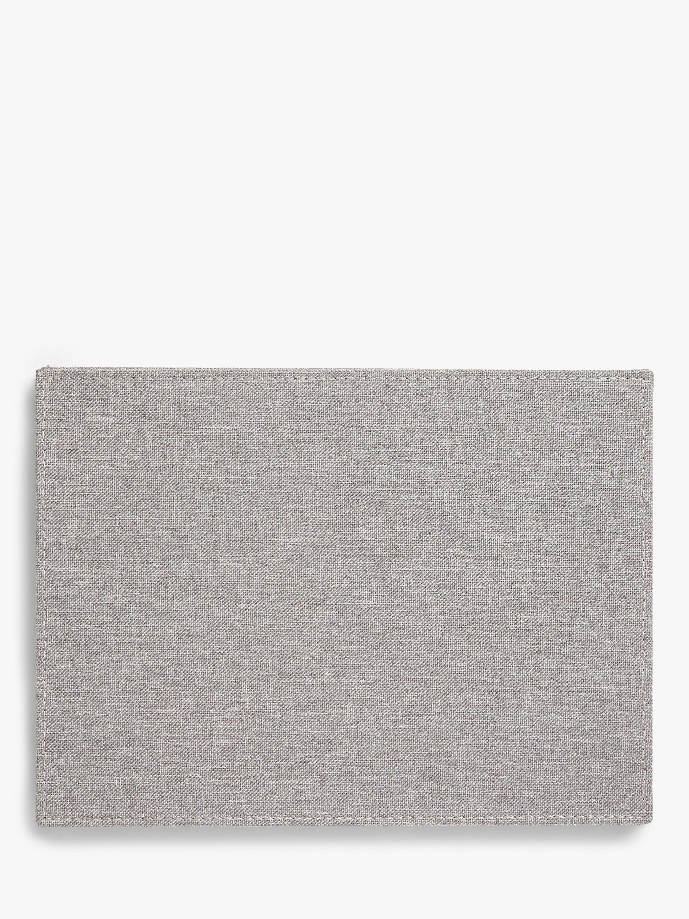 John Lewis placemat and coaster set grey 8 piece - British product