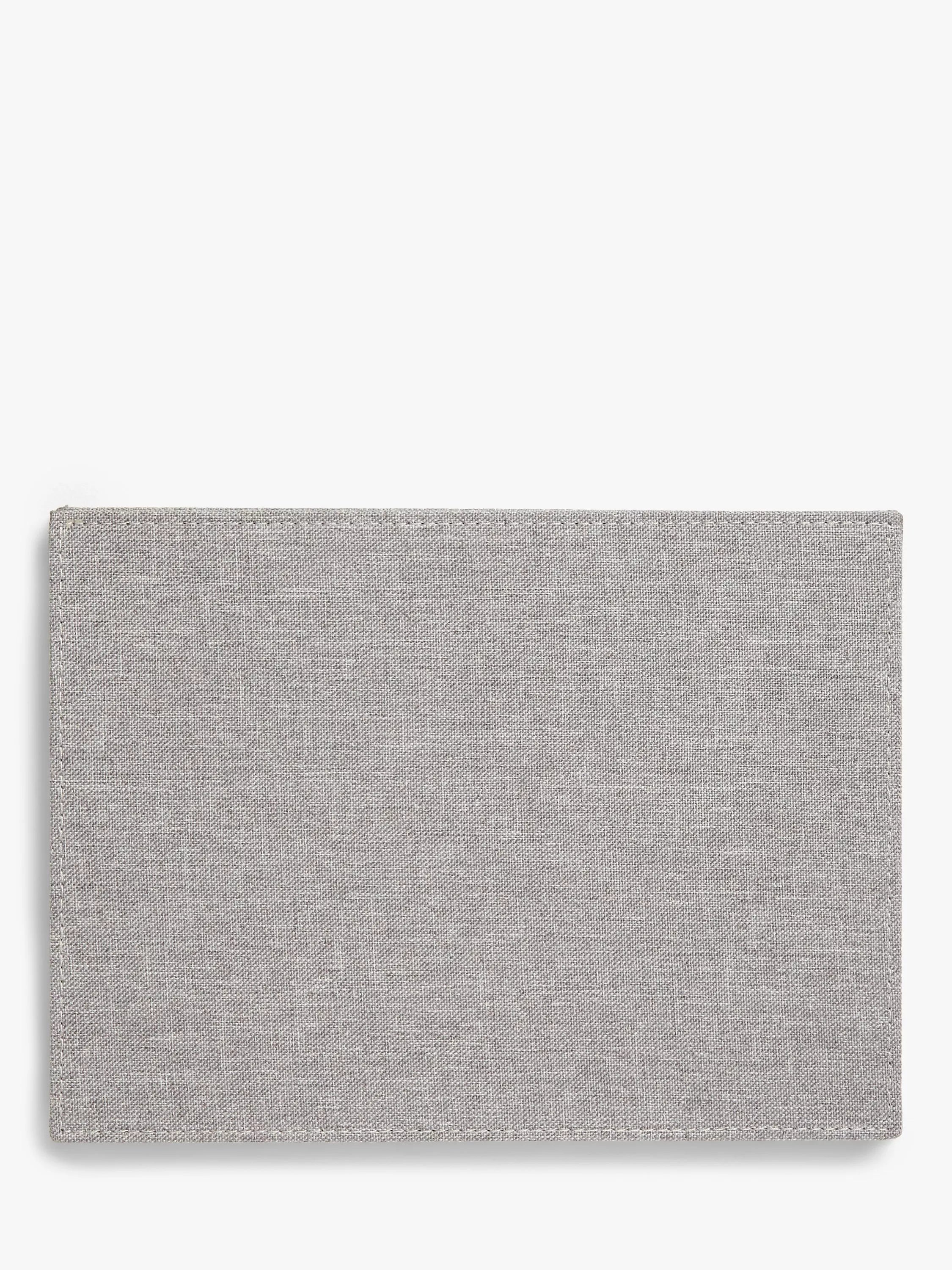 John Lewis placemat and coaster set grey 8 piece - British product