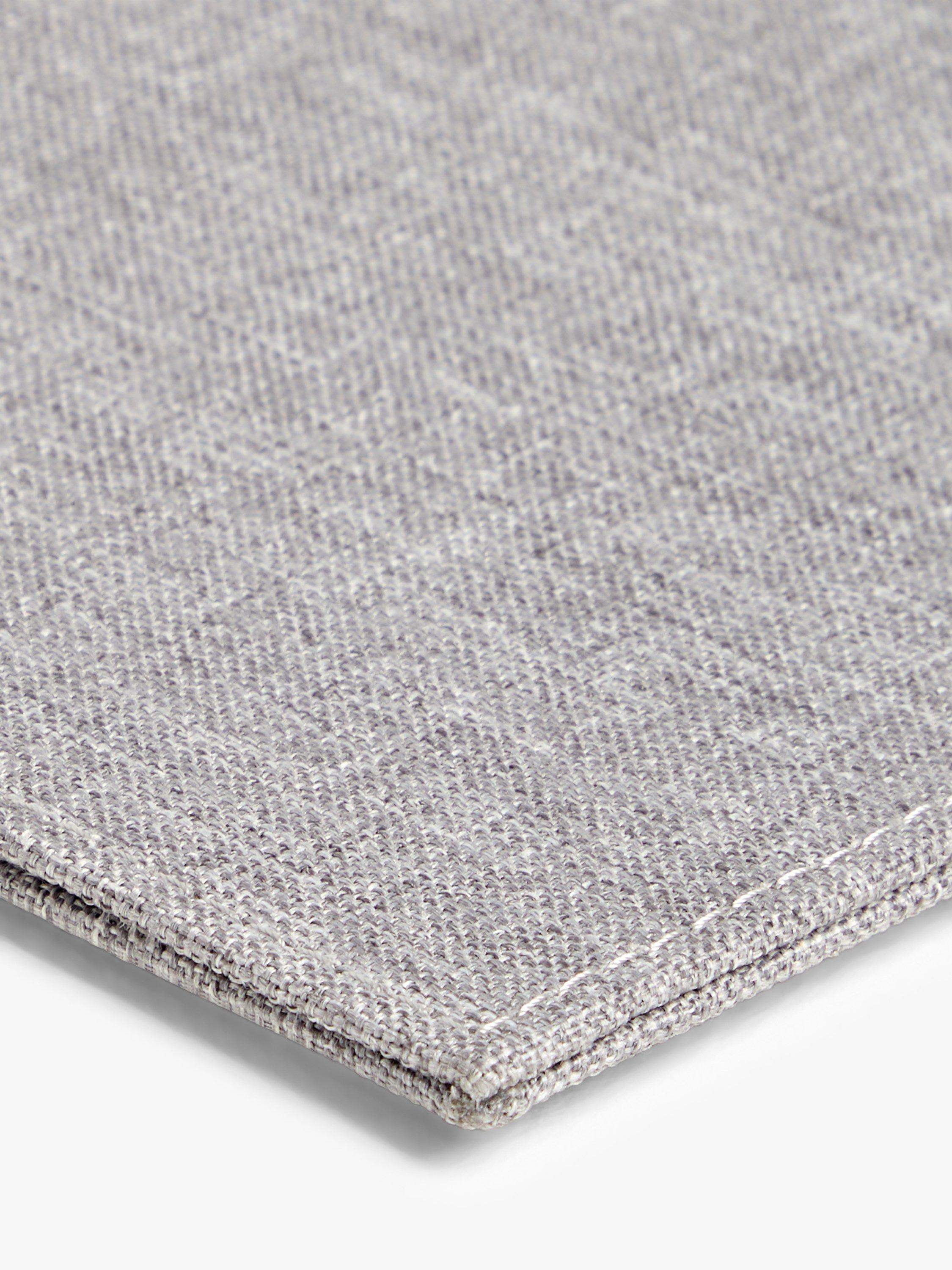 John Lewis placemat and coaster set grey 8 piece - British product