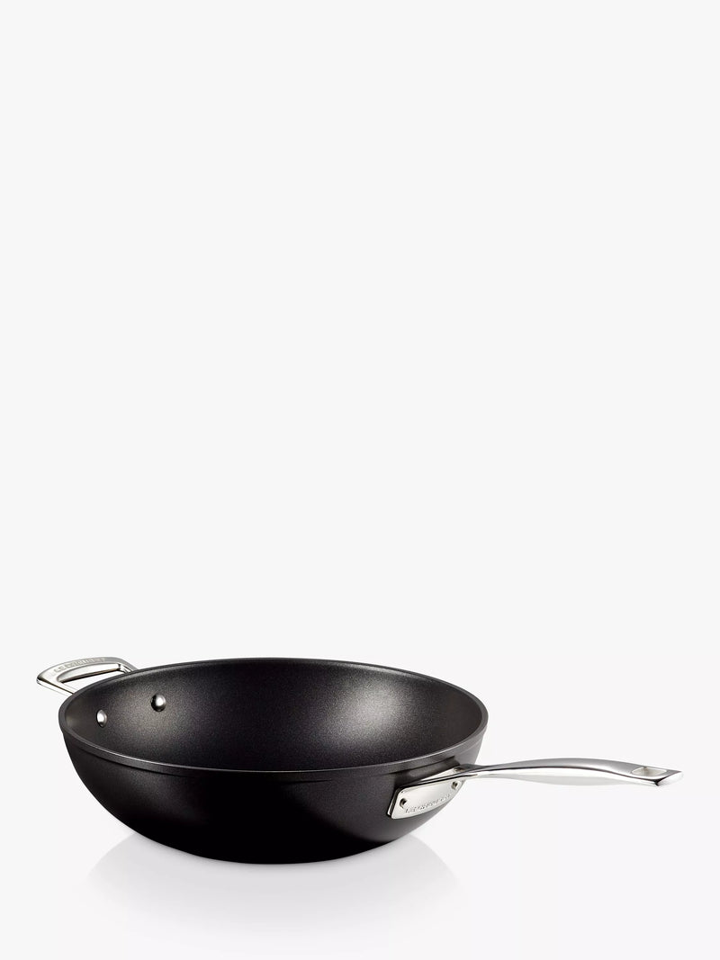 Le Creuset toughened non-stick stir fry wok 30cm, UK version