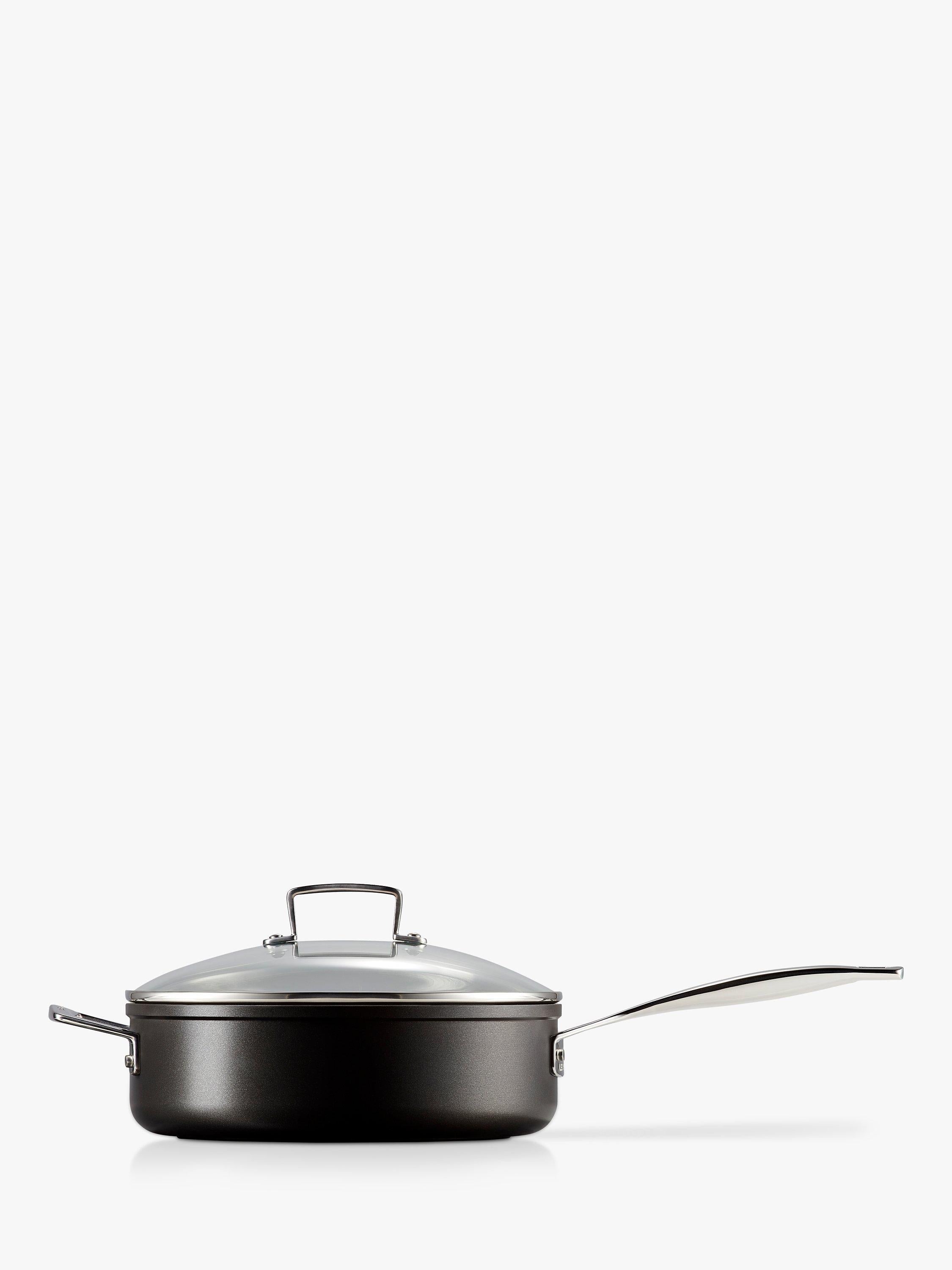Le Creuset toughened non-stick sauté pan with lid 26cm, UK version