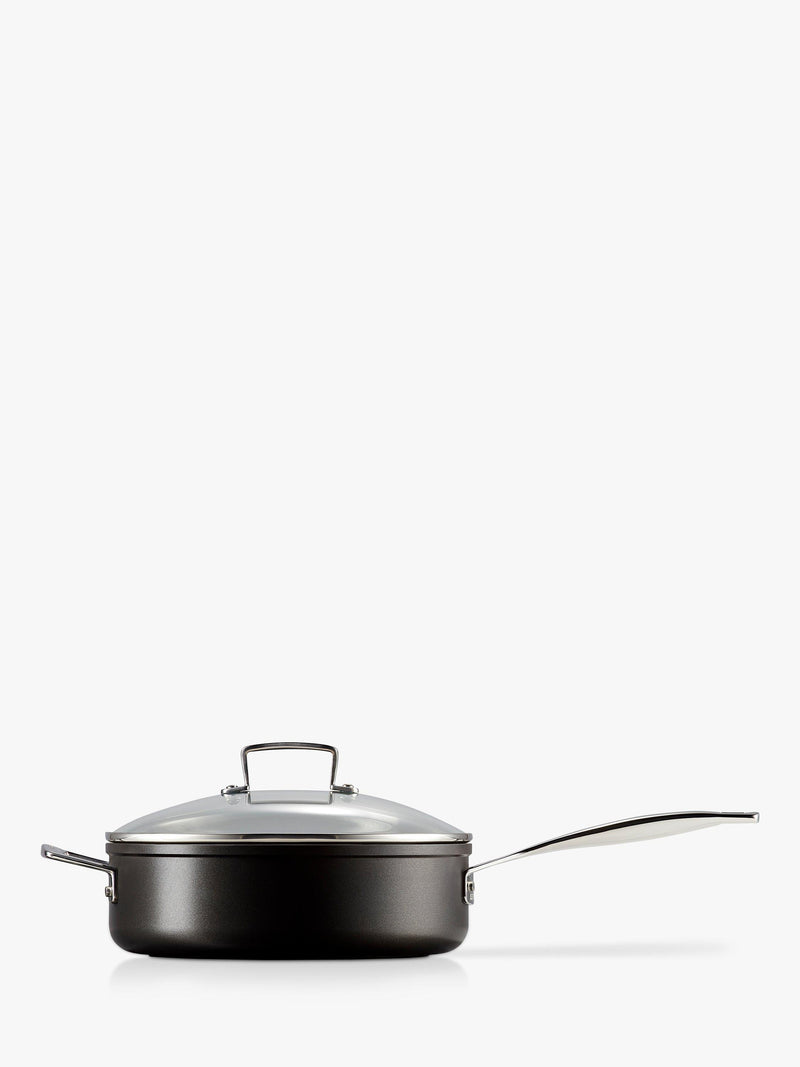Le Creuset toughened non-stick sauté pan with lid 26cm, UK version