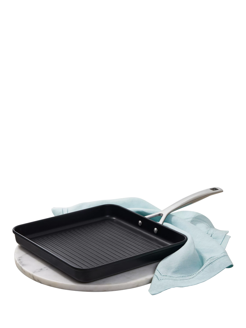 Le Creuset toughened non-stick square grill pan 28cm, UK version