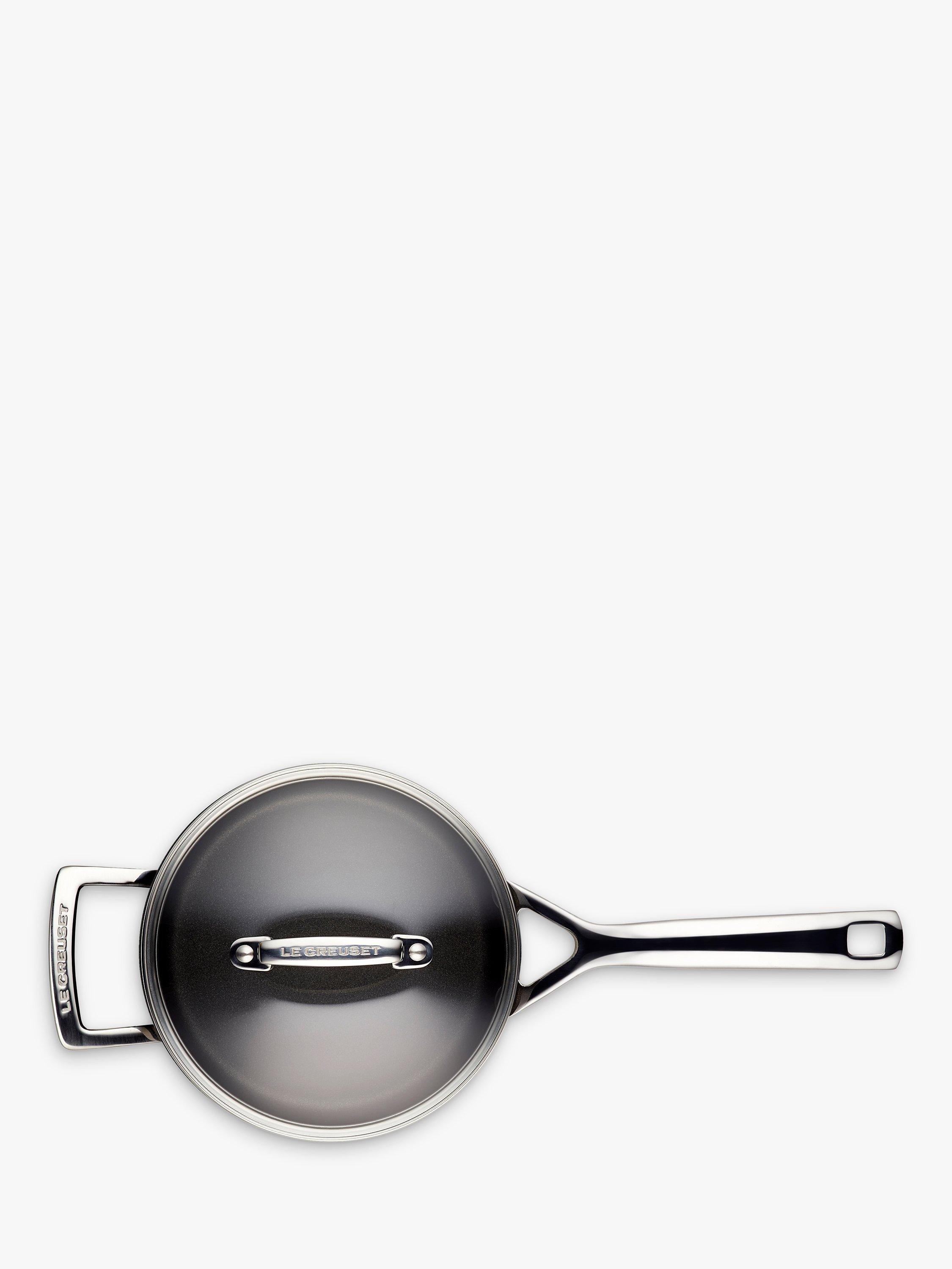 Le Creuset toughened non-stick saucepan set 16cm 18cm 20cm, UK version