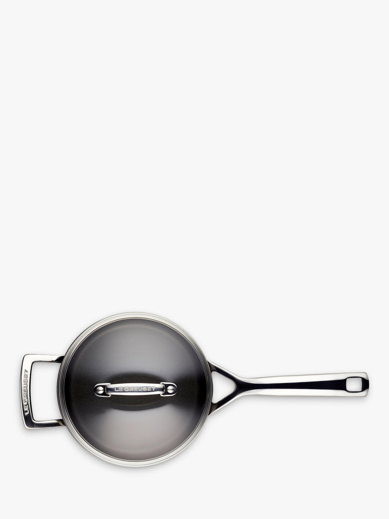 Le Creuset toughened non-stick saucepan set 16cm 18cm 20cm, UK version
