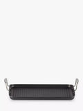 Le Creuset rectangular grill pan with toughened non-stick coating, 35cm, UK version