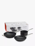 Le Creuset toughened non-stick saucepan and frying pan set 3 piece, UK version