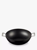 Le Creuset toughened non-stick aluminium wok 32cm, UK version