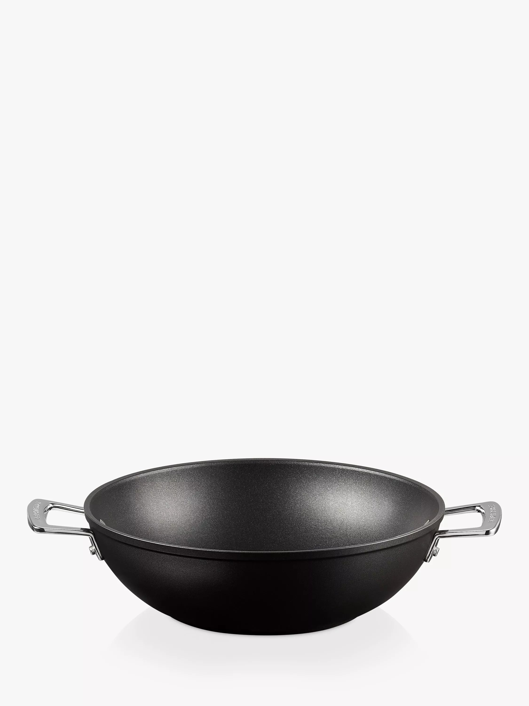 Le Creuset toughened non-stick aluminium wok 32cm, UK version