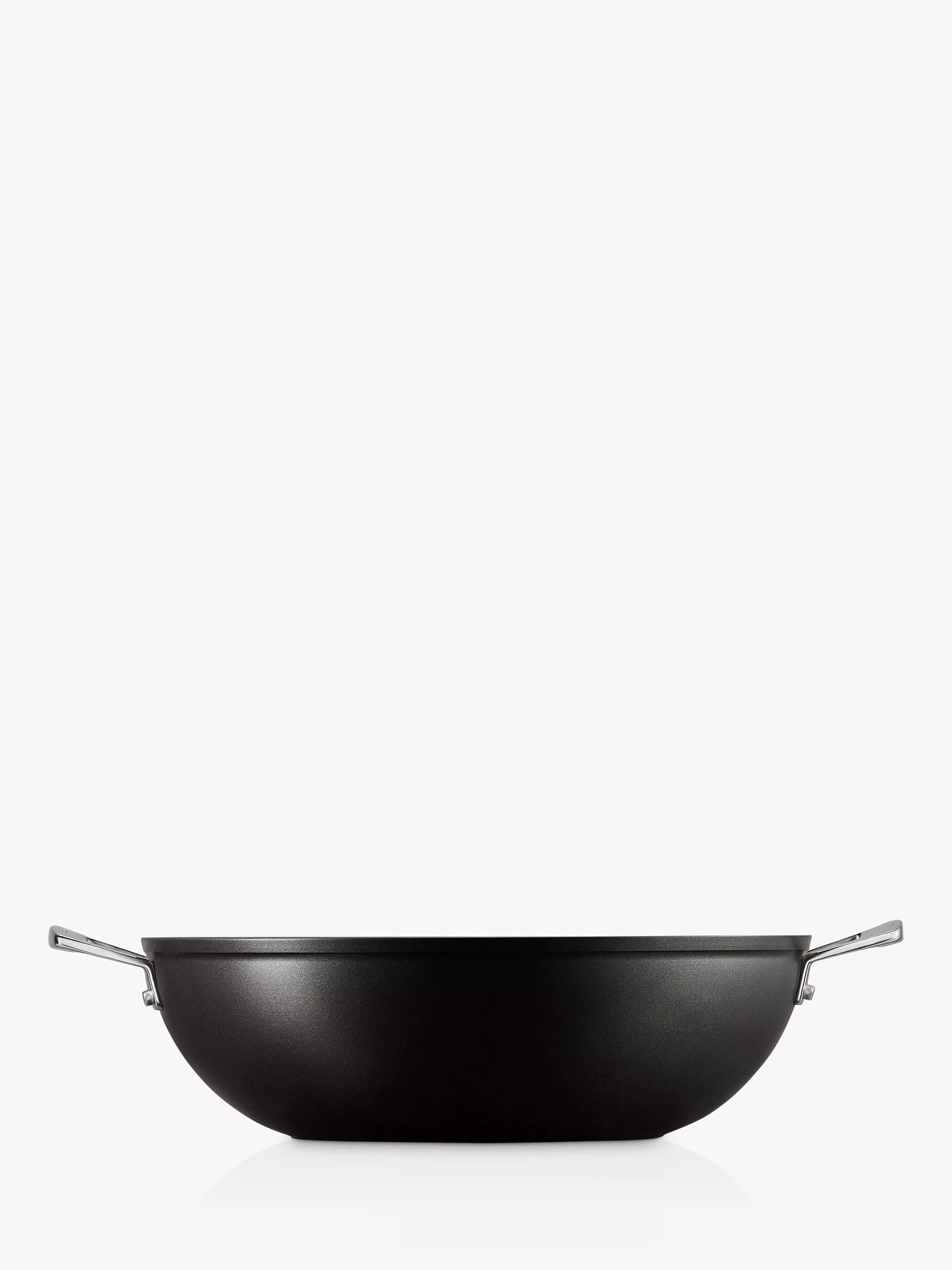 Le Creuset toughened non-stick aluminium wok 32cm, UK version