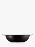 Le Creuset toughened non-stick aluminium wok 32cm, UK version