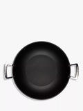 Le Creuset toughened non-stick aluminium wok 32cm, UK version