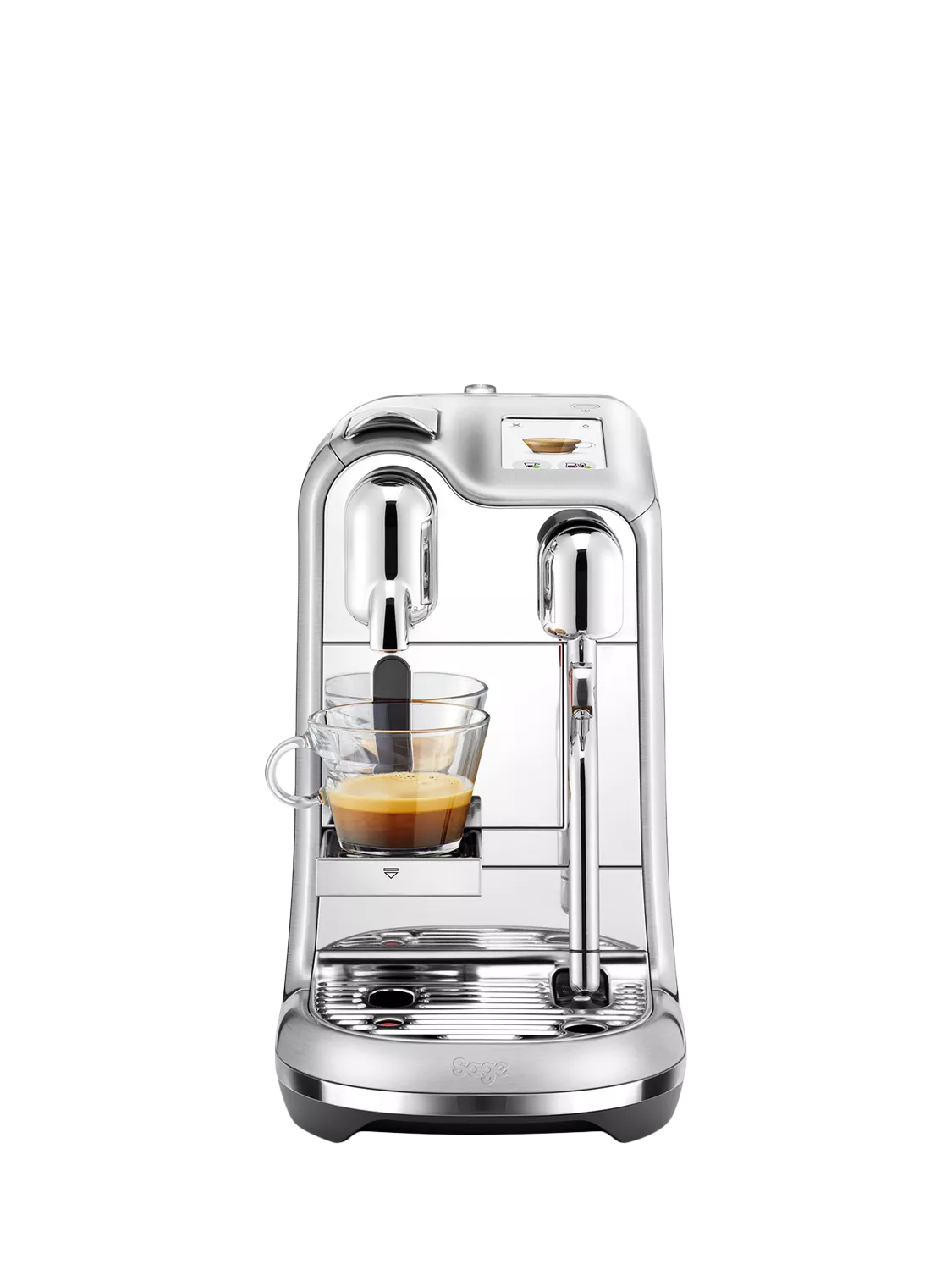 Nespresso Creatista Pro stainless steel coffee machine, UK version