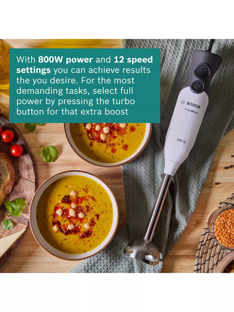 Bosch ErgoMixx hand blender 800W (British brand)