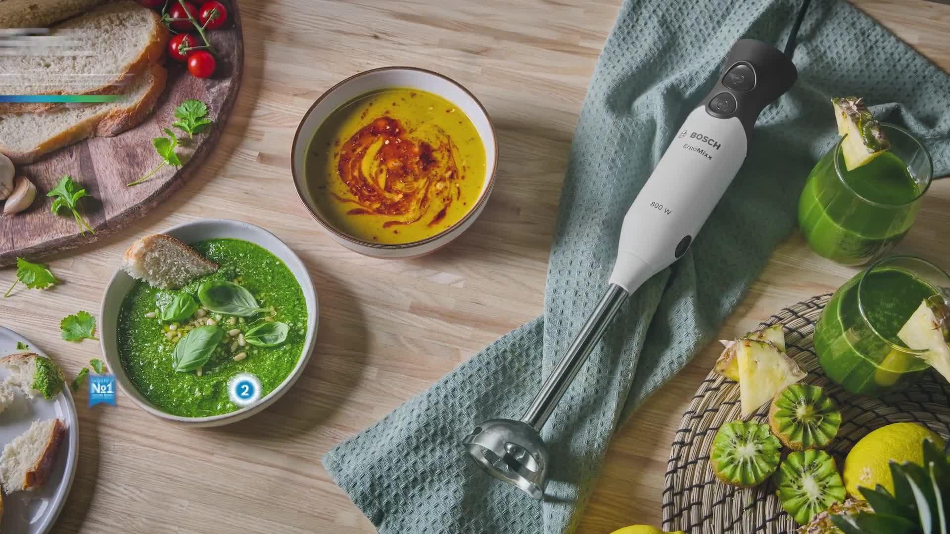 Bosch ErgoMixx hand blender 800W (British brand)