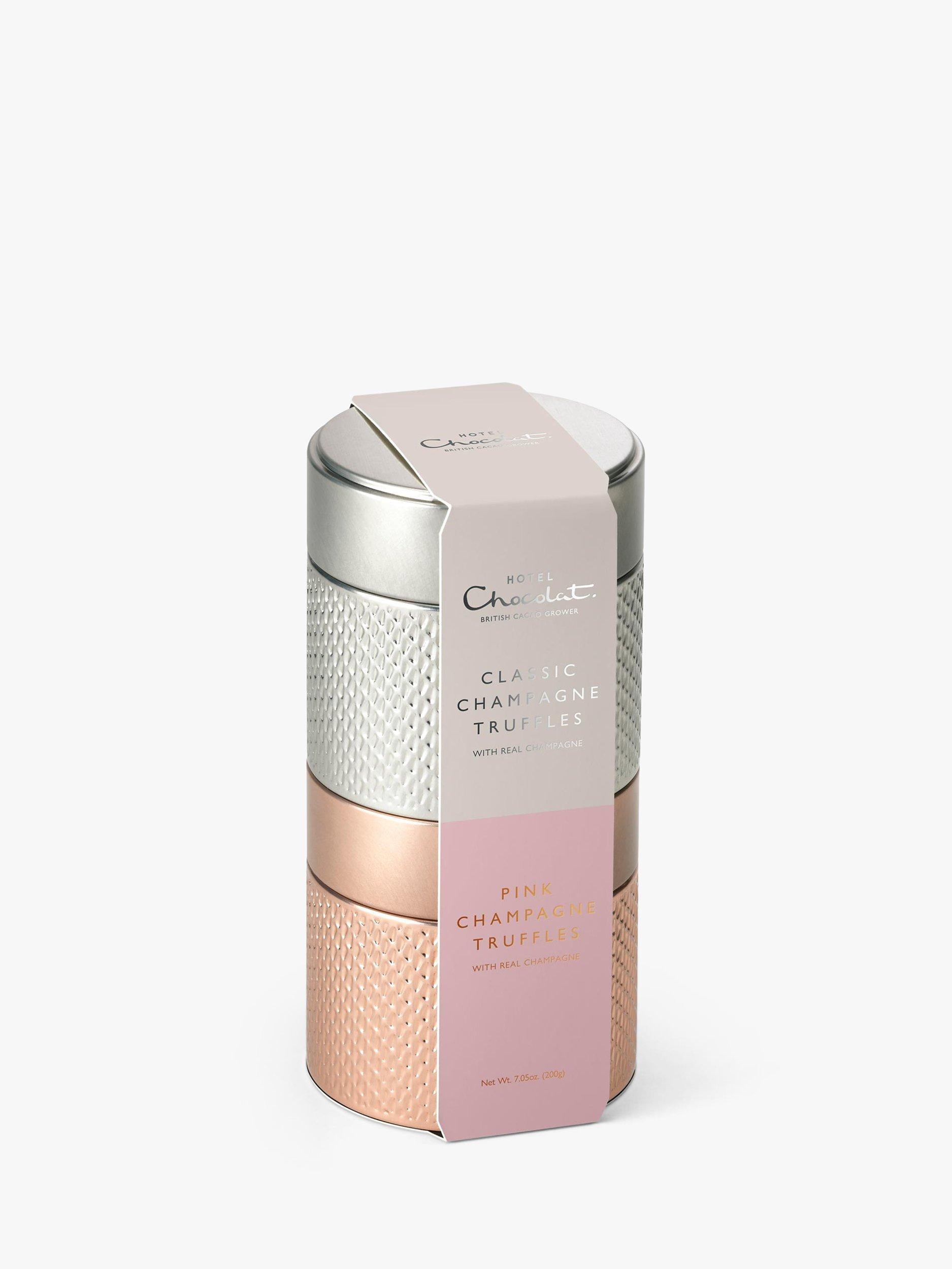 Hotel Chocolat Pink & Classic Champagne Truffles 200g, UK version