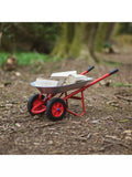 Bigjigs Toys children's metal garden wheelbarrow, UK version