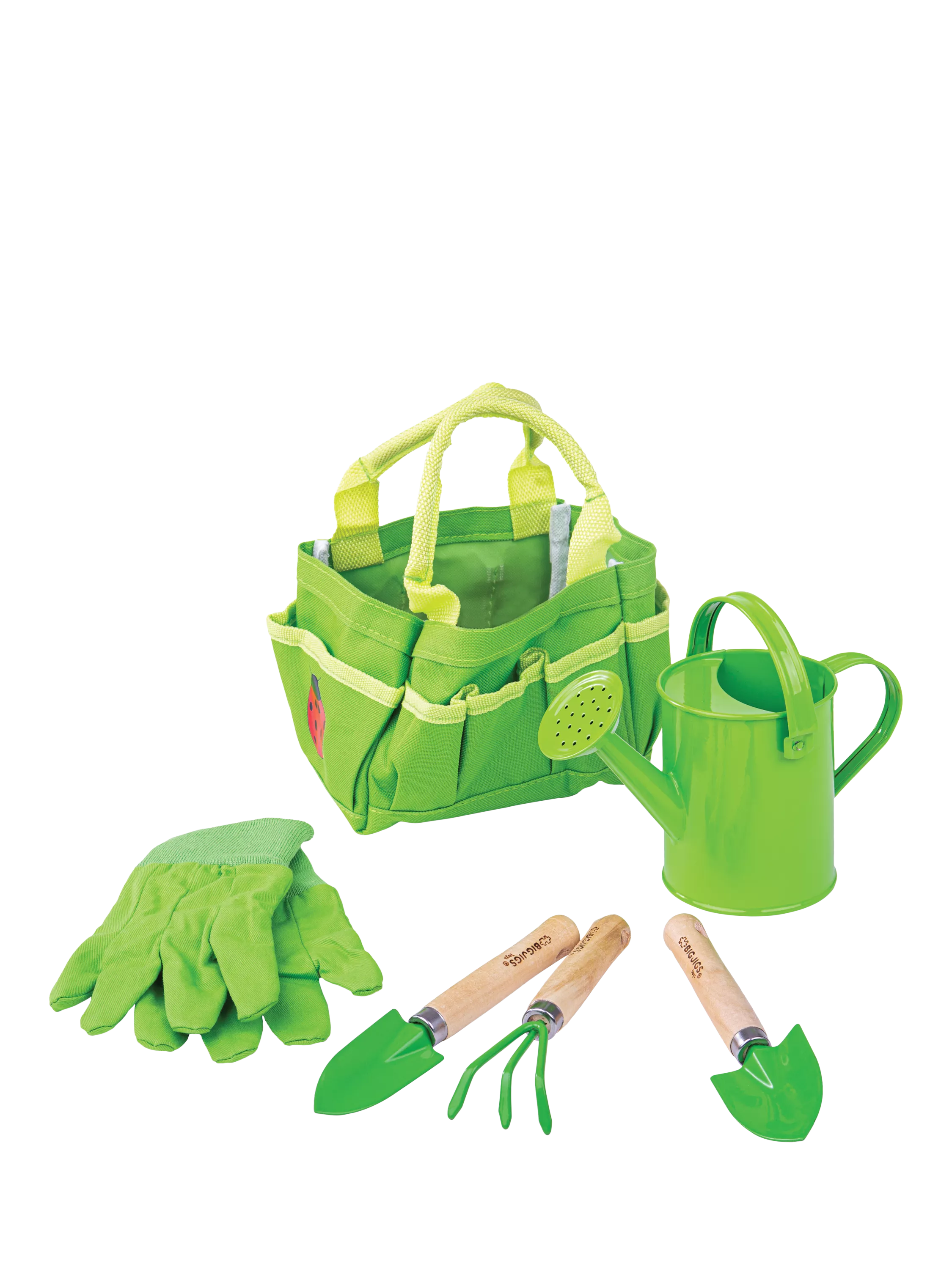 Bigjigs Toys Children's Garden Tool Bag - British product