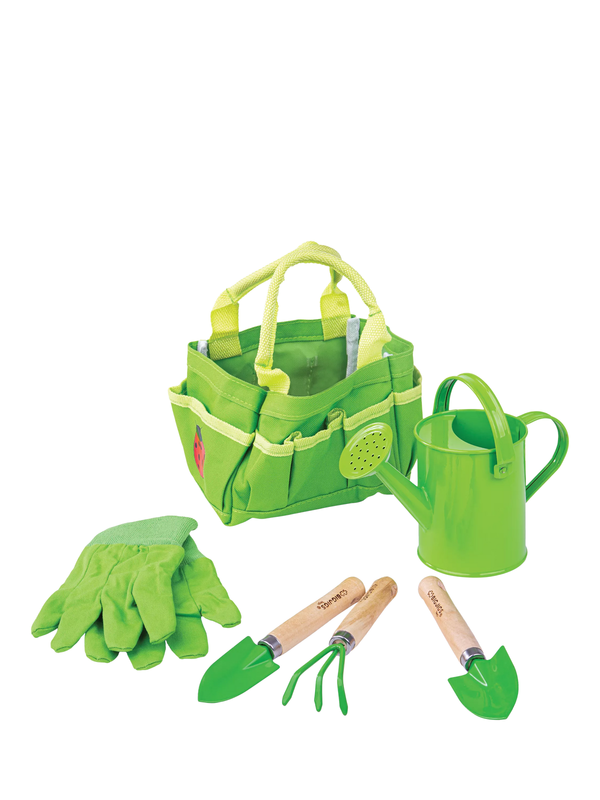 Bigjigs Toys Children's Garden Tool Bag - British product