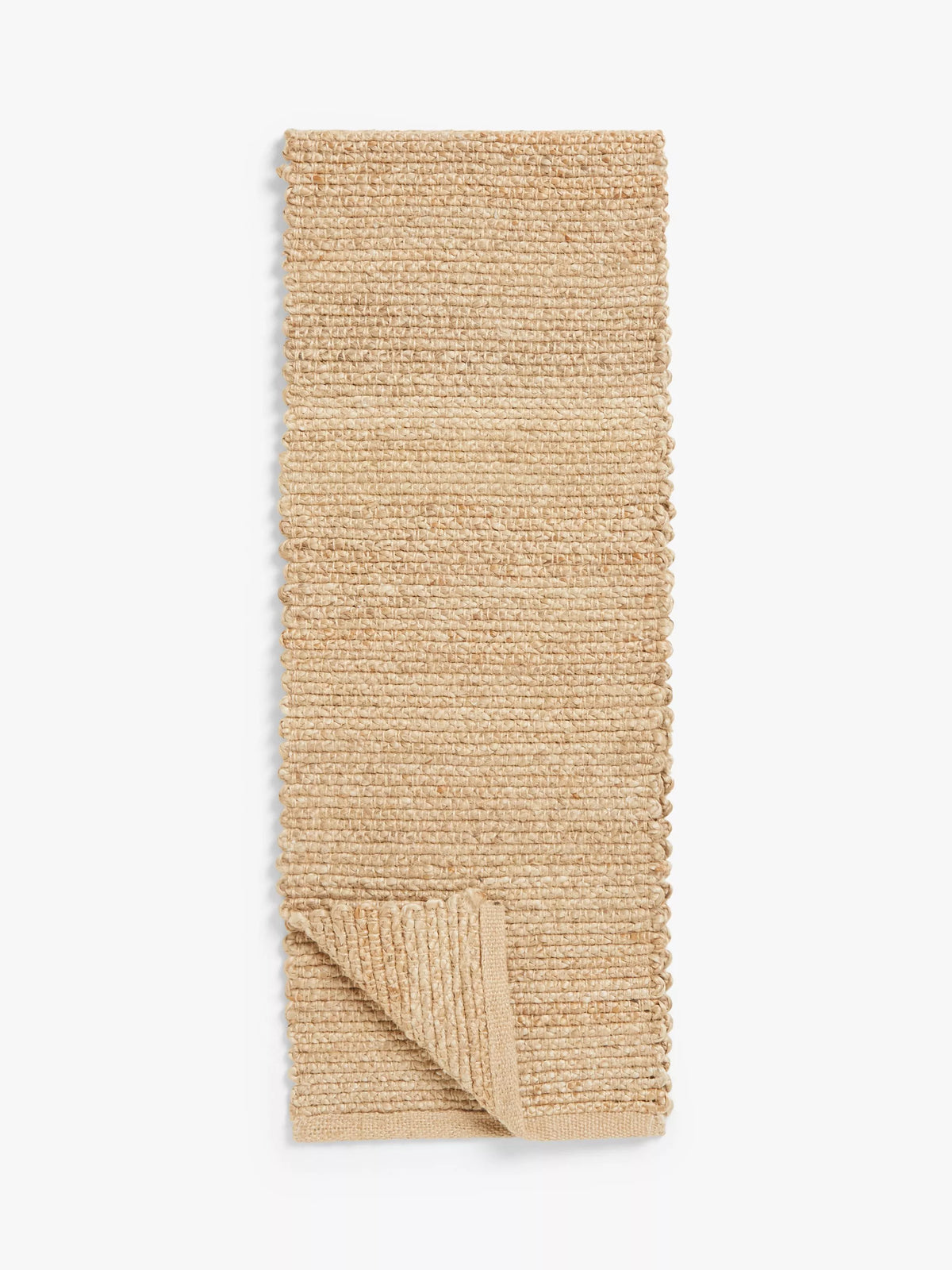 John Lewis jute fabric table runner Natural 180cm - British product