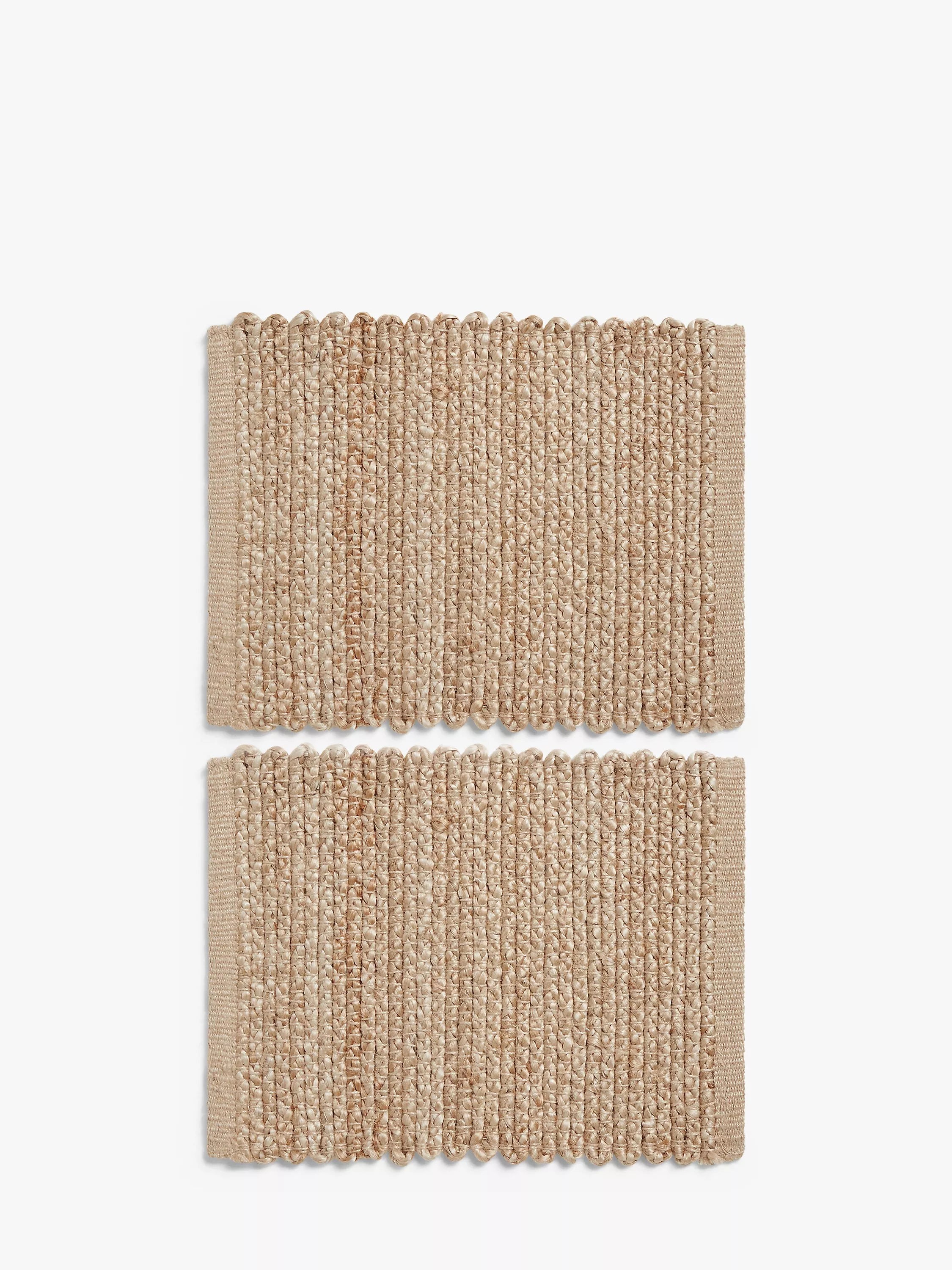 John Lewis jute placemats natural set - British product
