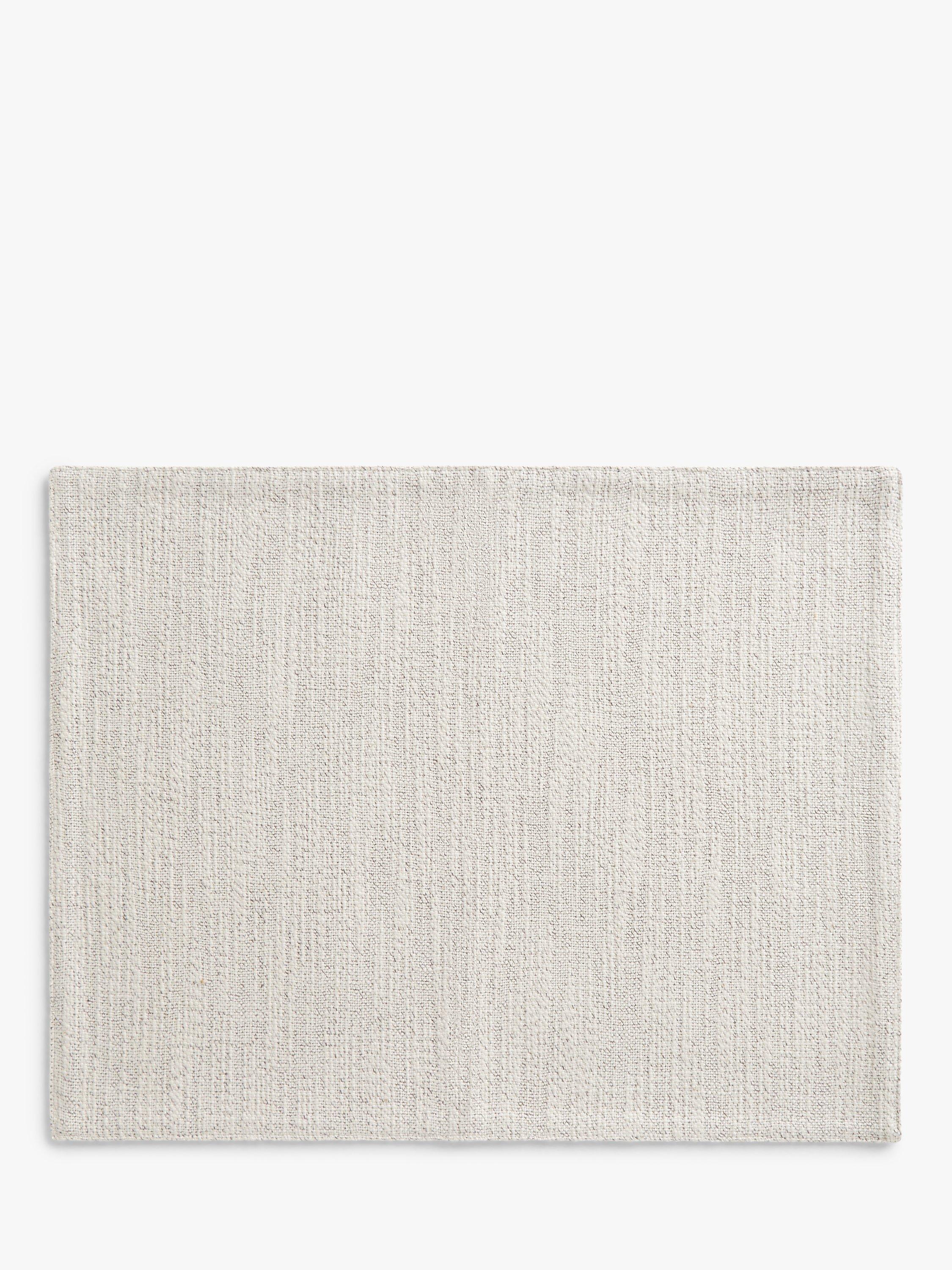 John Lewis cotton placemats set of 2 natural black, UK version
