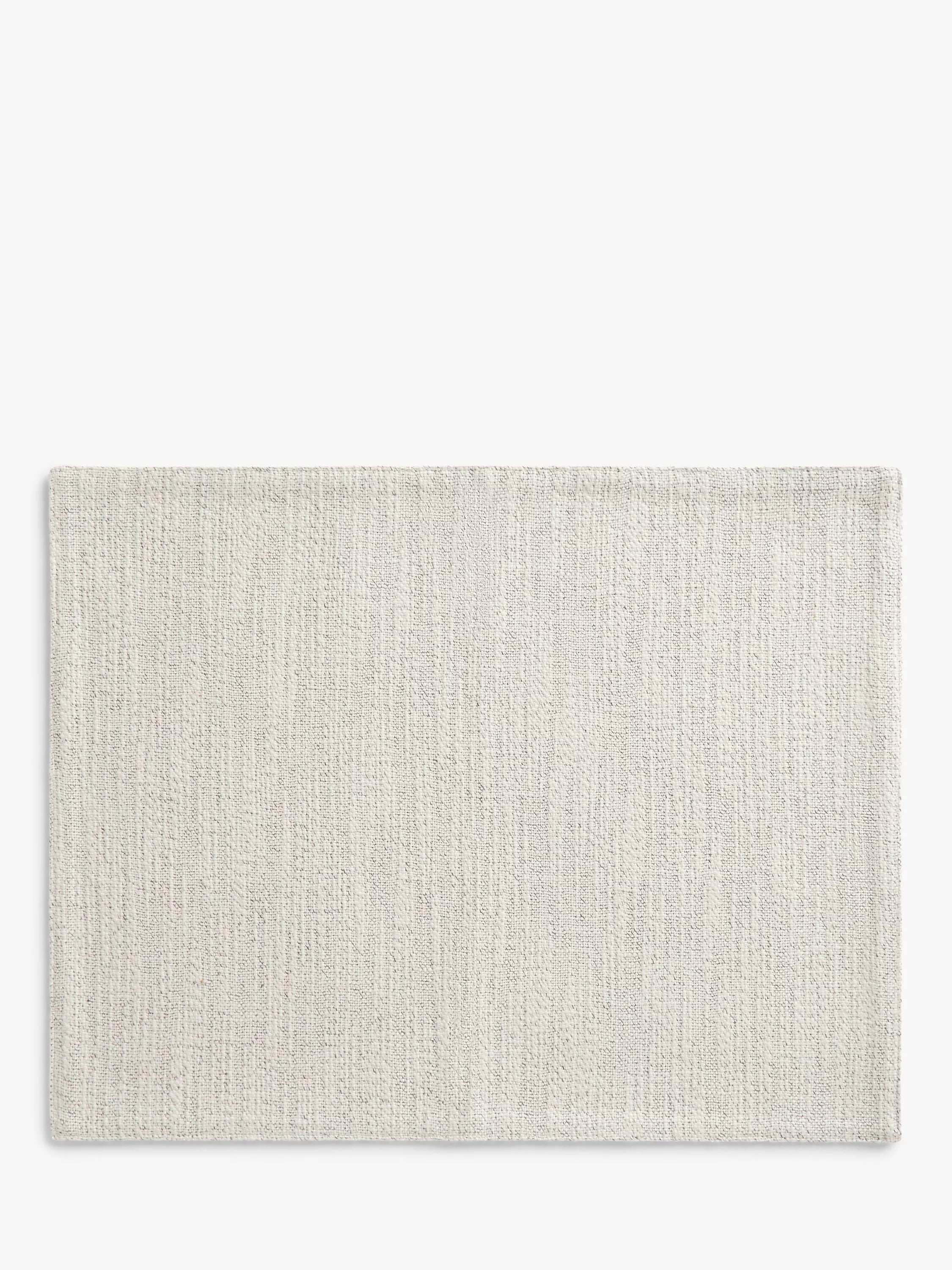 John Lewis cotton placemats set of 2 natural black, UK version