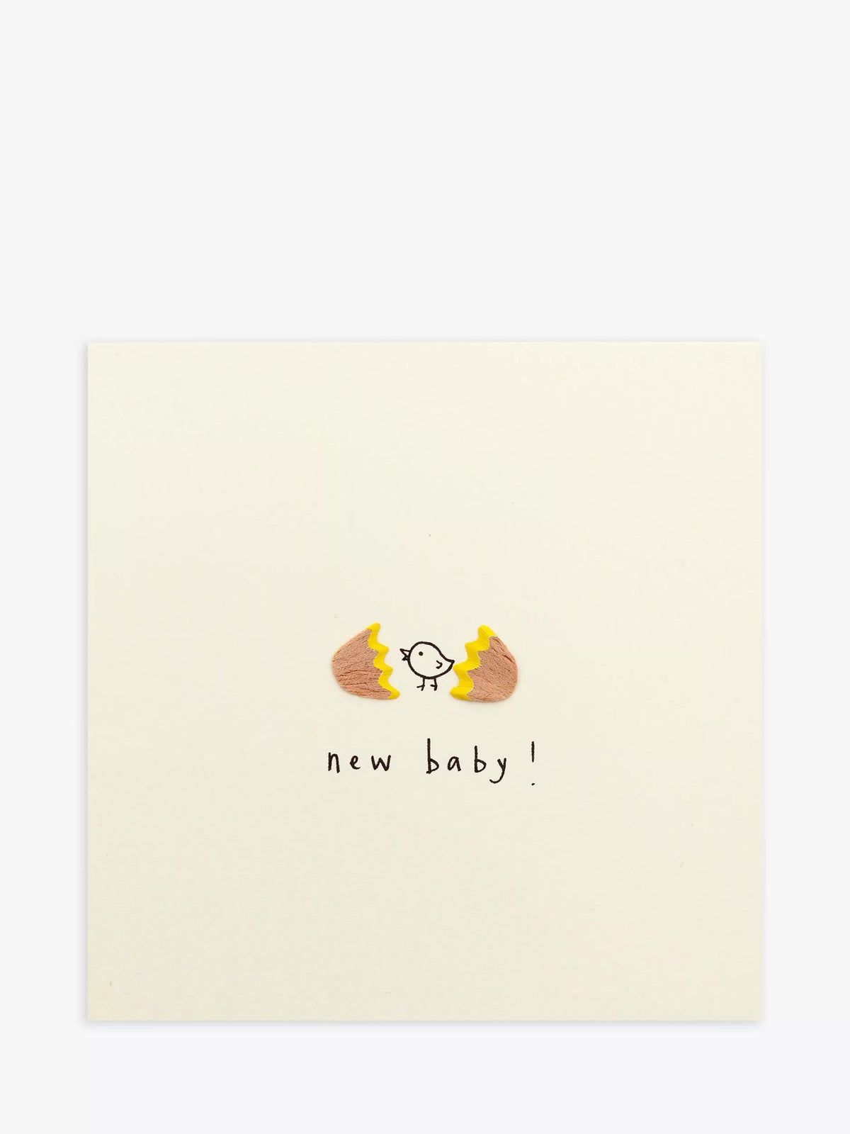 Ruth Jackson Chick new baby greetings card, imported from the UK